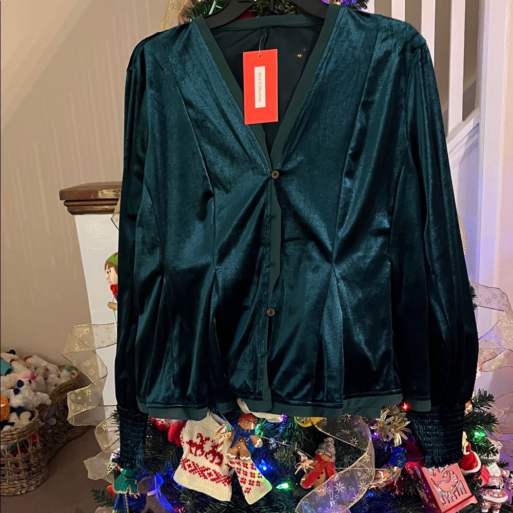 Luxurious Emerald Women's Blazer